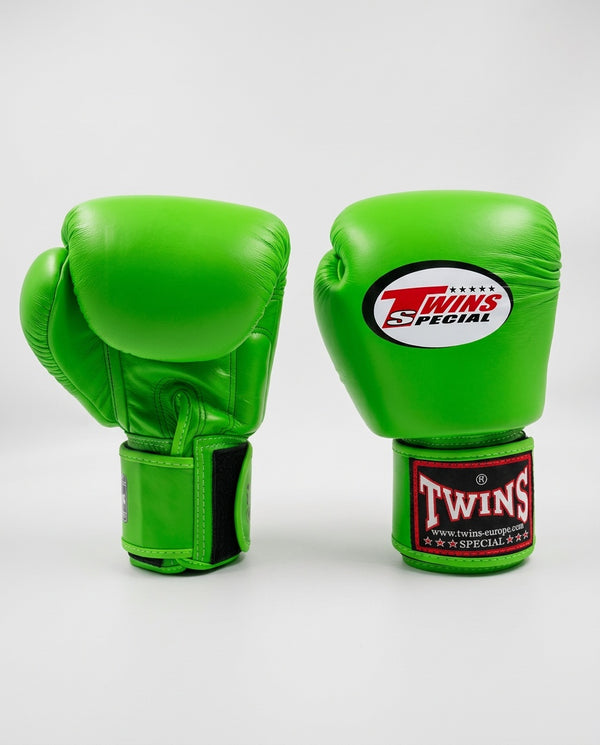Gants de boxe Twins BGVL3 – Vert citron