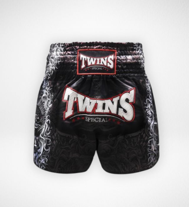 Twins Muay Thai shorts TTBL Rangda - Sort/Grå
