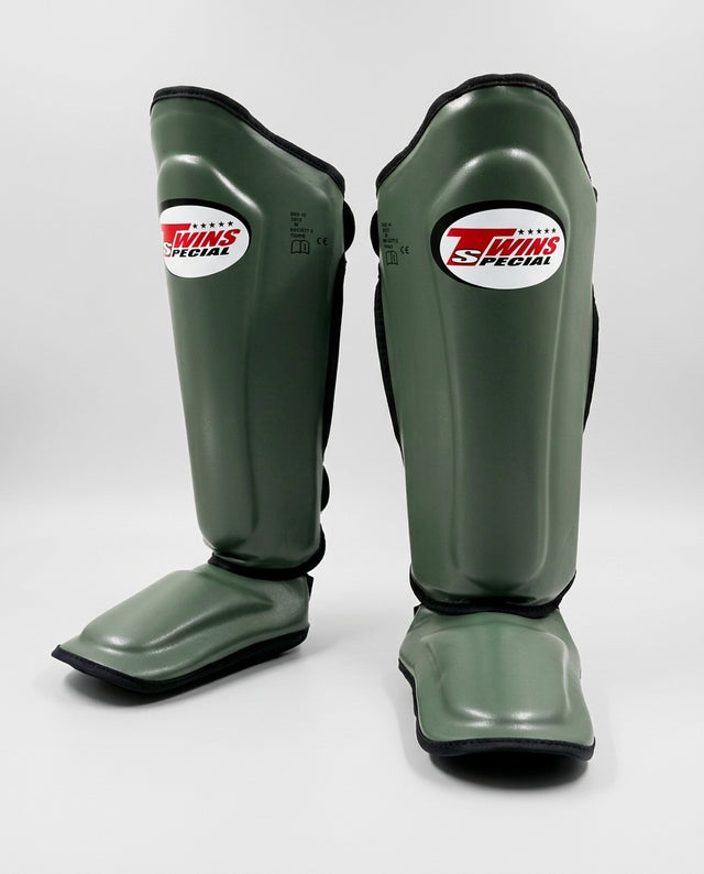 Protège-tibias Twins SGS7 – Vert olive