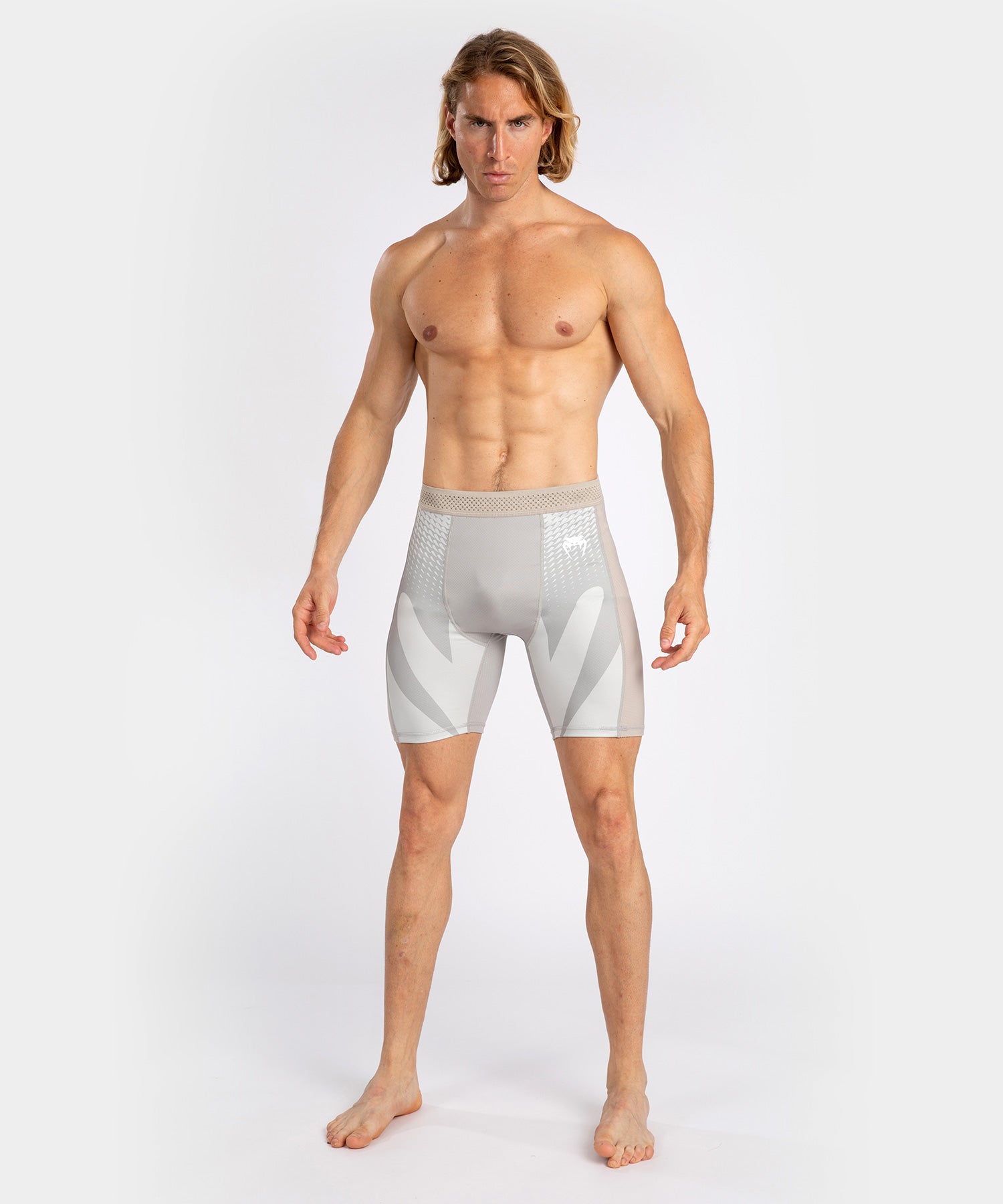 Venum Compressie Shorts Attack - Wit/Grijs
