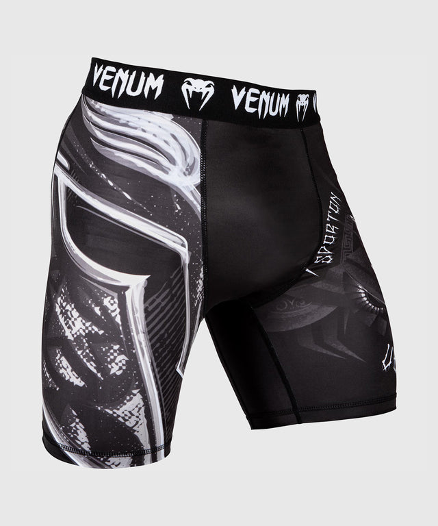 Venum Kompressionsshorts Gladiator 3.0 – Schwarz/Grau/Weiß