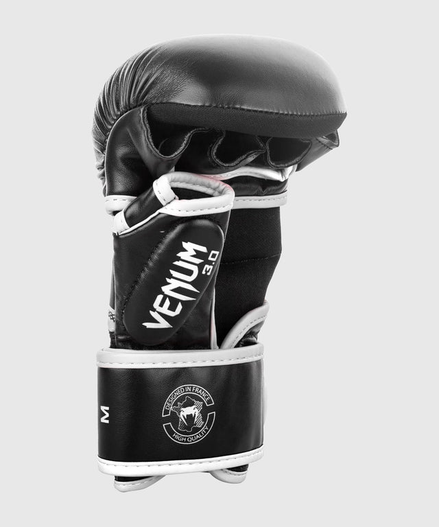 Mănuși MMA de sparring Venum Challenger 3.0 – Negru/Alb