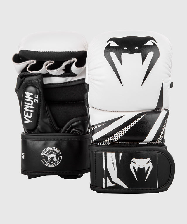 Mănuși MMA de sparring Venum Challenger 3.0 – Alb/Negru