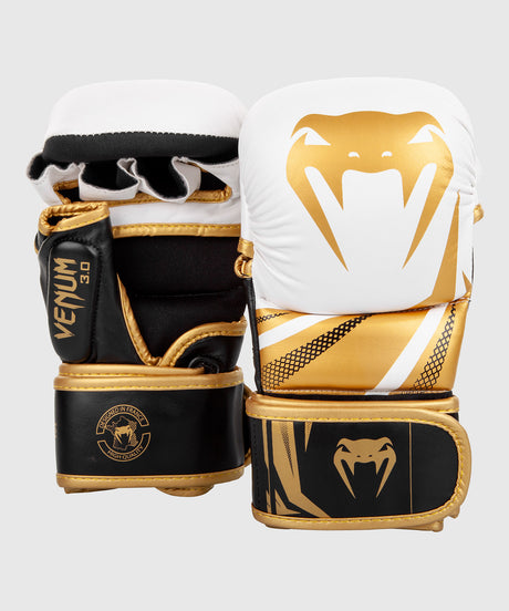 Venum MMA Handschoenen Challenger Sparring 3.0 - Wit/Zwart/Goud