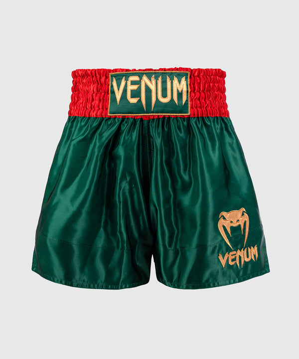 Venum Muay-Thai-Shorts Classic – Deep Forest Green