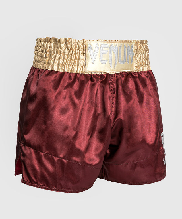 Pantaloncini Kickboxing Venum Classic 2.0 – Bordeaux/Oro/Bianco