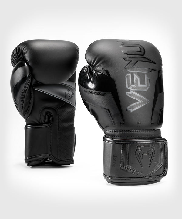 Venum Boksehandsker Elite Evo – Sort/Sort