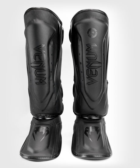 Venum Scheenbeschermers Kickboks Elite Evo - Zwart/Zwart