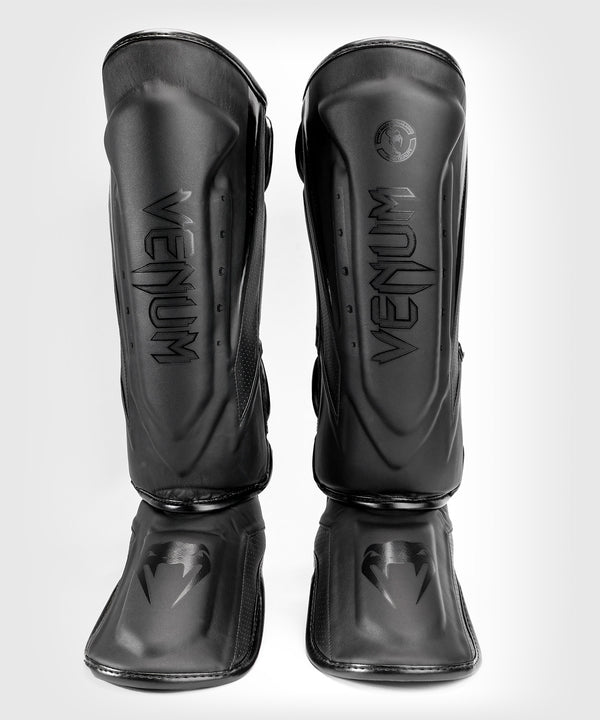 Tibiere Venum Elite Evo – Negru/Negru