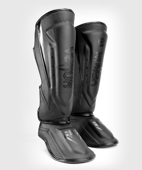 Venum Scheenbeschermers Kickboks Elite Evo - Zwart/Zwart