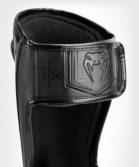 Venum Scheenbeschermers Kickboks Elite Evo - Zwart/Zwart