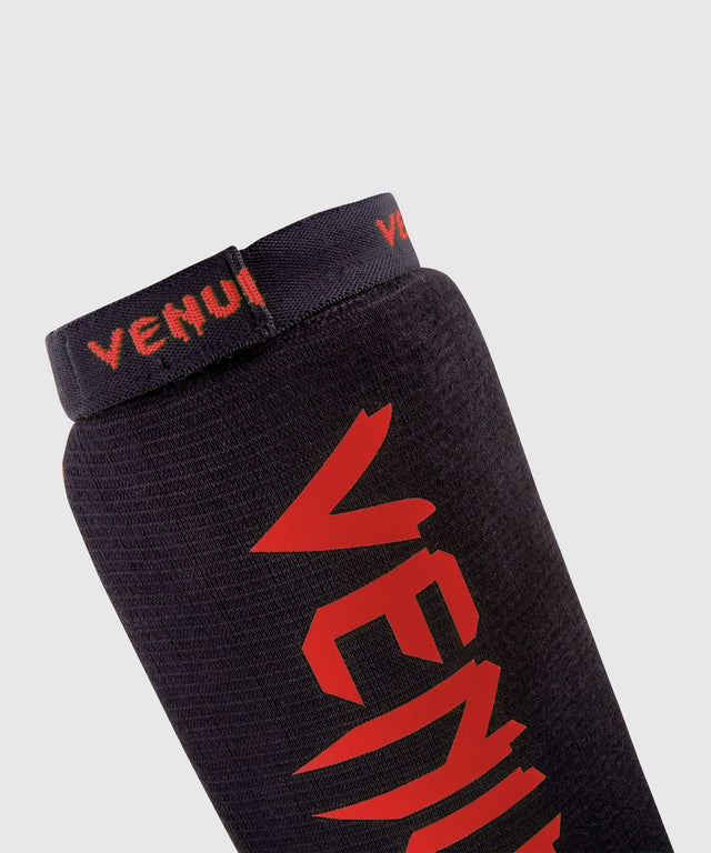 Venum Kontact Shin Guards – Black/Red