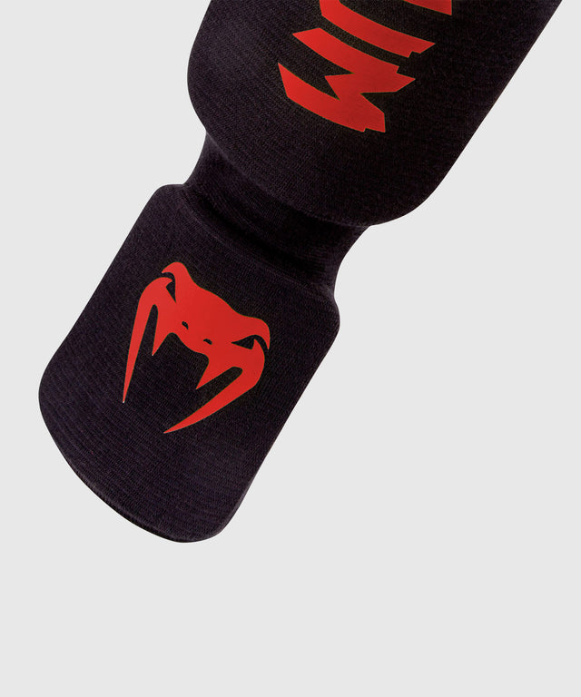 Venum Kontact Shin Guards – Black/Red