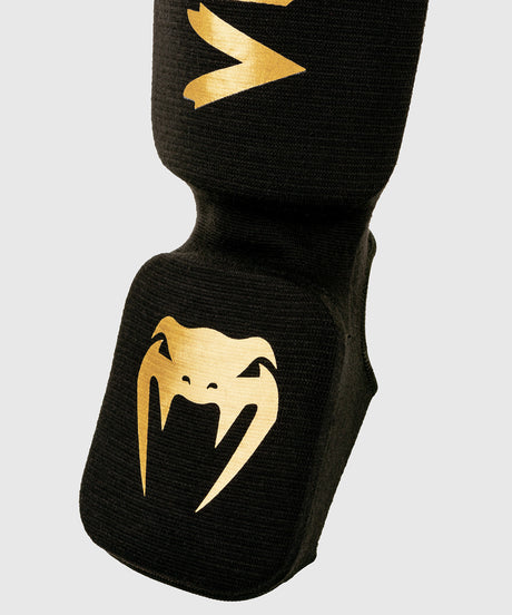 Venum Shin guards Kickboxing Kontact – Black/Gold