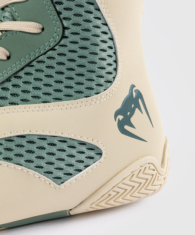 Botas de boxe Venum Contender – Aqua Verde/Branco Gelo