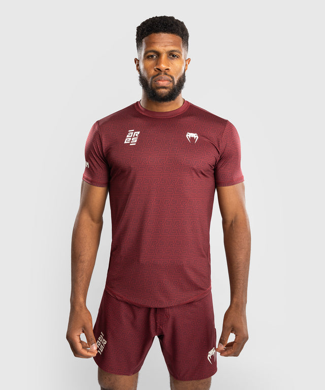 Venum x Ares Dry-Tech T-Shirt - Bordeaux Rosso