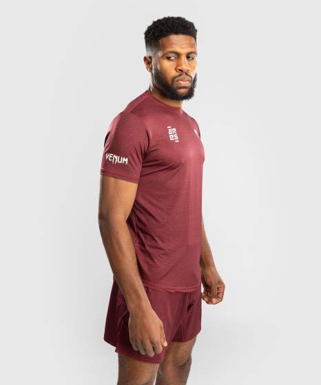 Venum x Ares Dry-Tech T-Shirt - Bordeaux Rosso
