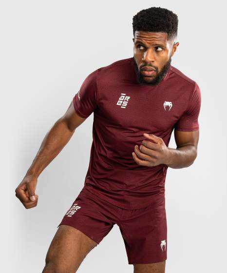 Venum x Ares Dry-Tech T-Shirt - Bordeaux Rosso