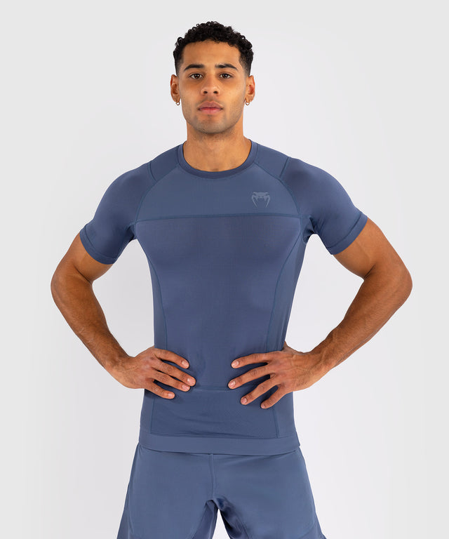 Rashguard Venum G-Fit Air cu mâneci scurte – Foggy Blue