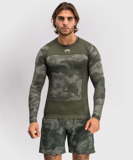 Rashguard Venum G-Fit Air manches longues – Army Camo
