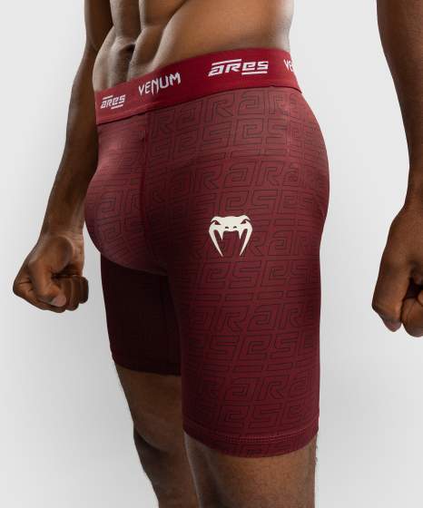Spodenki Vale Tudo Venum x Ares – Bordowy