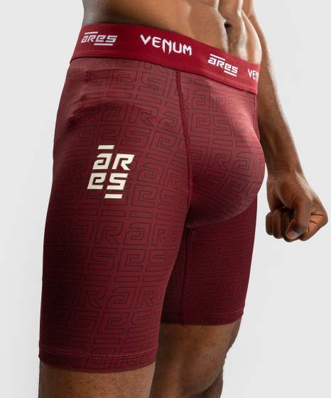 Spodenki Vale Tudo Venum x Ares – Bordowy