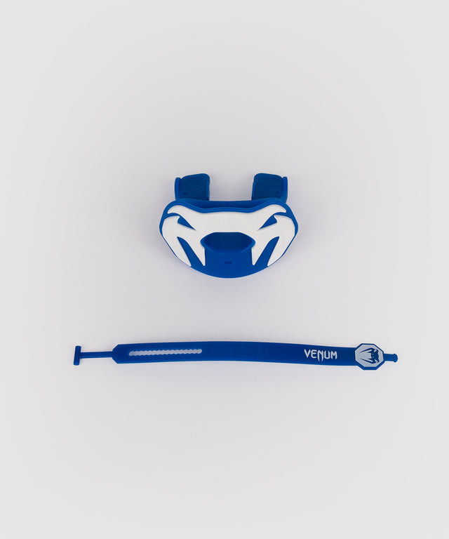 Venum Tandbeskytter Elite Lipguard Logo Edition - Blå/Hvid