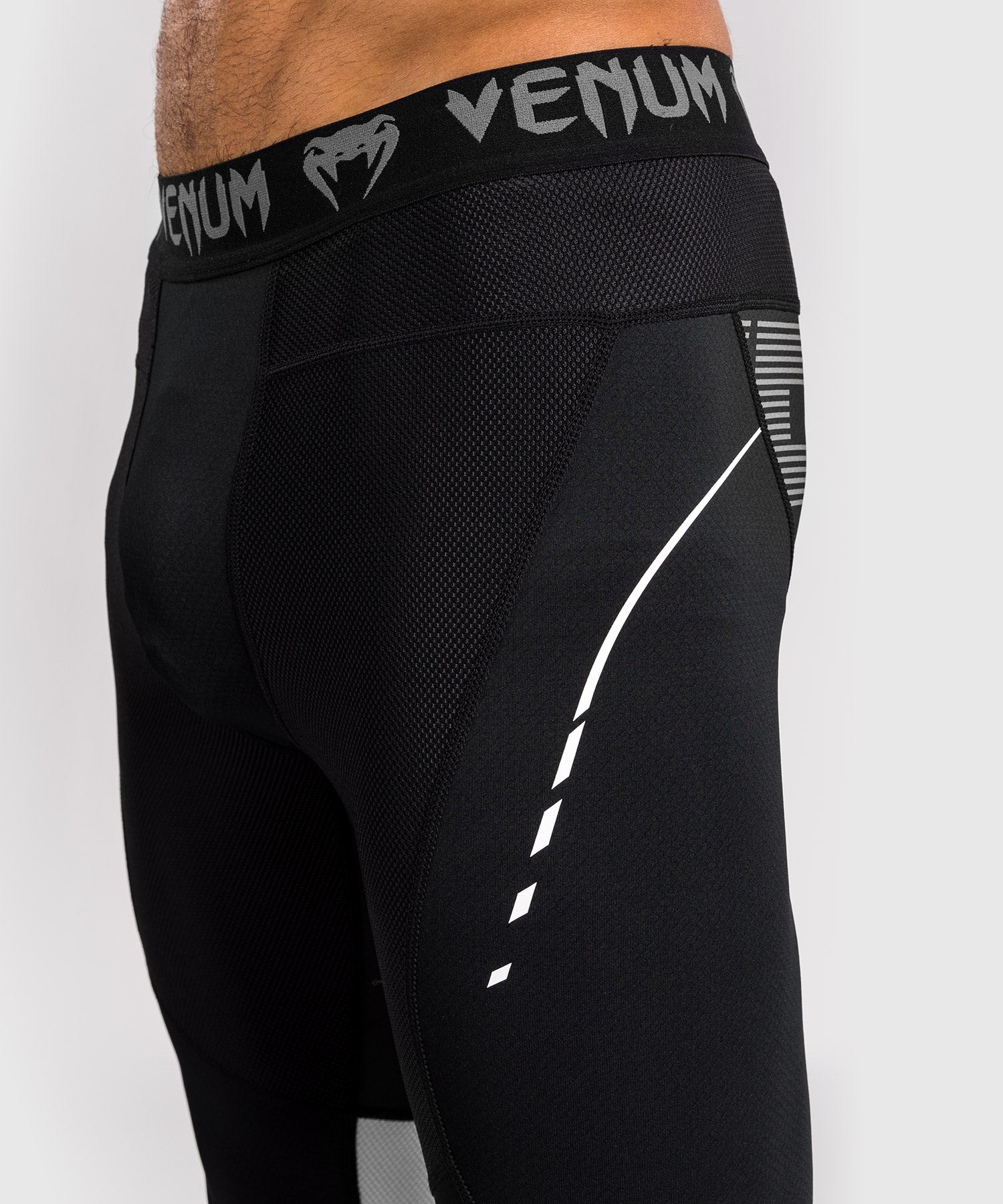Venum Spats Adrenaline - Sort/Sølv Grå