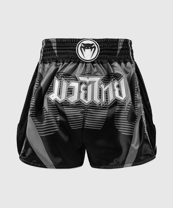 Venum Muay Thai shorts Adrenaline - Sort/Sølv Grå