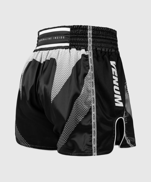 Venum Muay Thai shorts Adrenaline - Sort/Sølv Grå