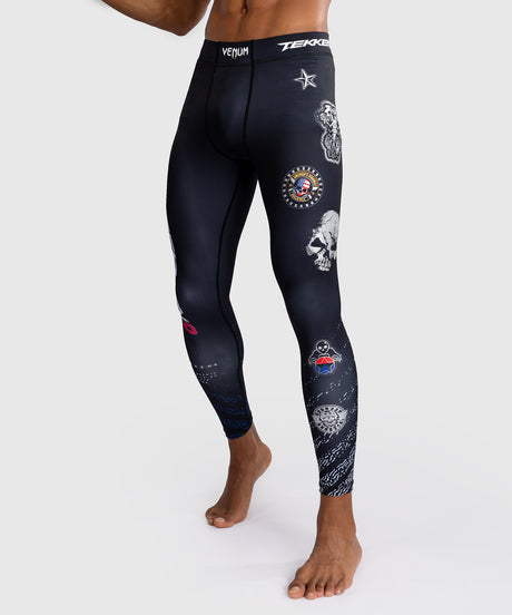 Venum x TEKKEN 8 Spats – Paul Phoenix – Noir/Bleu