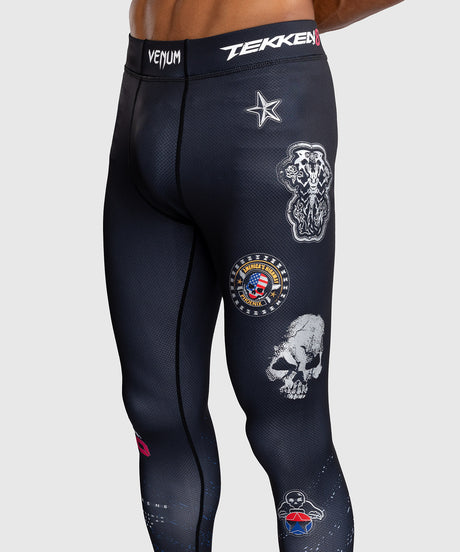 Venum x TEKKEN 8 Spats – Paul Phoenix – Noir/Bleu