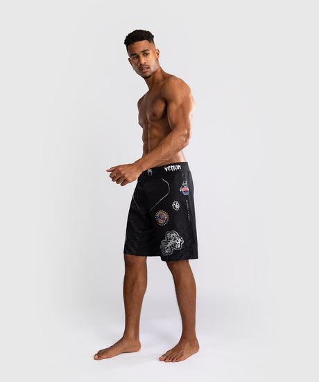 Shorts de MMA Venum x TEKKEN 8 – Paul Phoenix – Noir