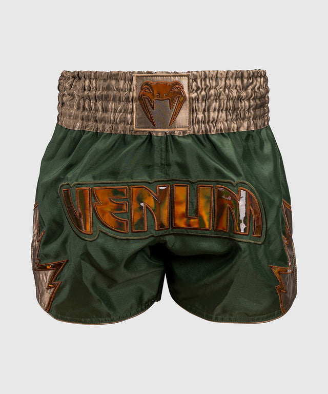 Venum Kickboks Broekje Inferno - Kaki Groen/Brons