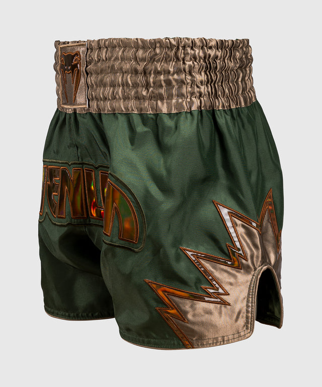 Venum Kickboks Broekje Inferno - Kaki Groen/Brons