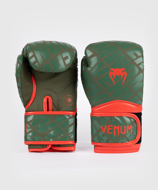 Venum Bokshandschoenen Contender 1.5 XT Kinderen - Legergroen/Oranje