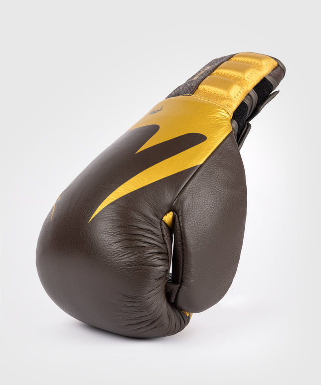 Guantes de boxeo Venum Reverso – Marrón oscuro/Oro