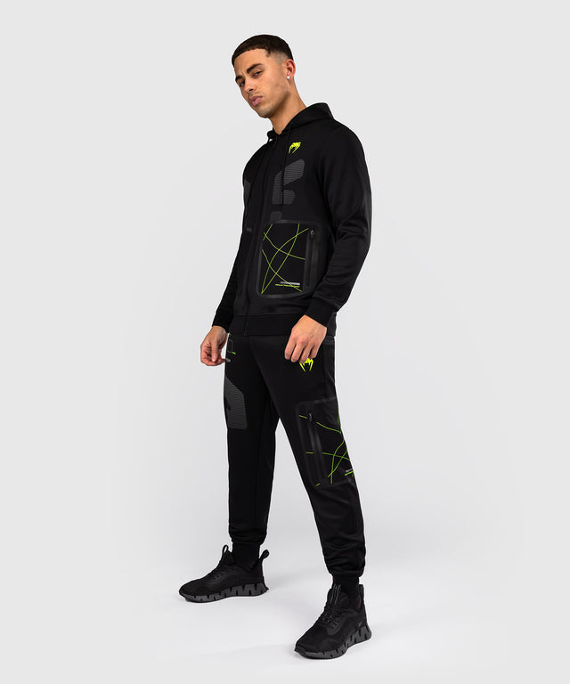Venum Training Camp 4.0 Full-Zip Hoodie - Svart/Neon Grön