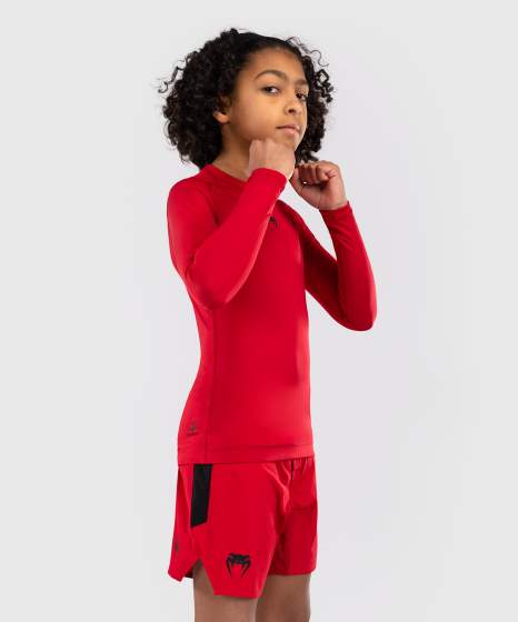 Rashguard Venum Contender Maniche Lunghe Bambini – Rosso