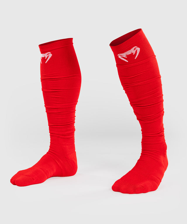 Meias Venum Elite Performance – Vermelho/Branco
