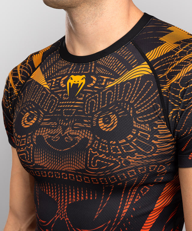 Rashguard Venum Quetzal Fury Maniche Corte – Nero/Rosso