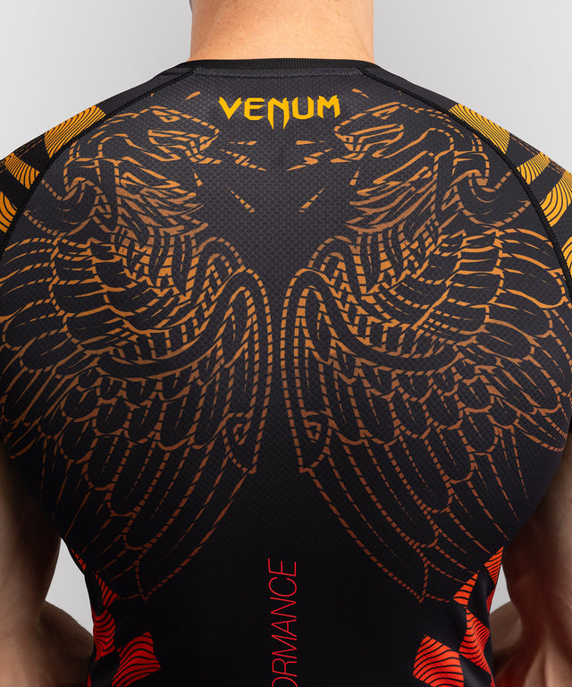 Rashguard Venum Quetzal Fury Maniche Corte – Nero/Rosso