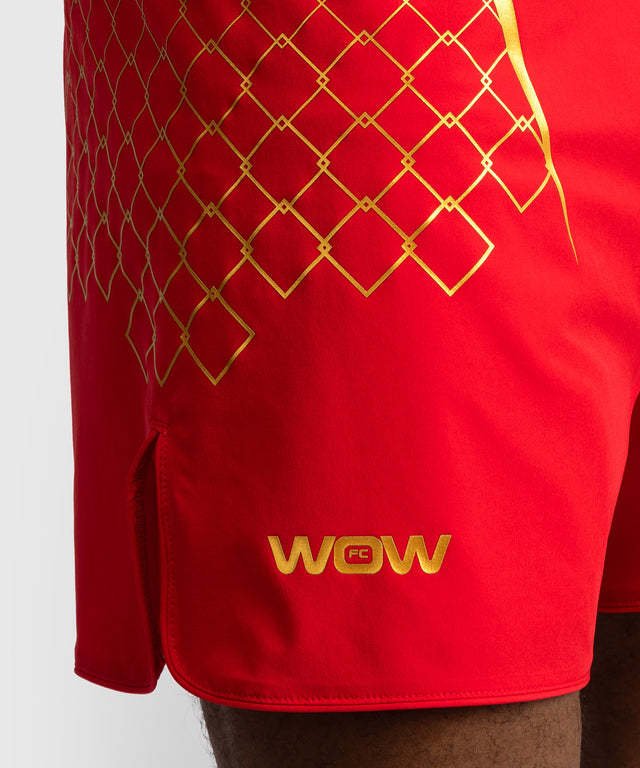 Venum x WOW FC MMA-Shorts – Feuriges Rot