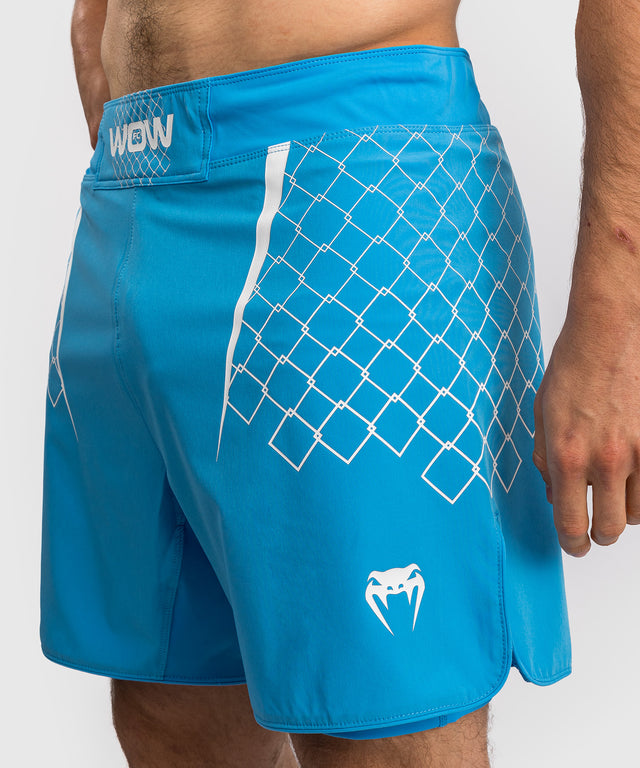 Shorts de MMA Venum x WOW FC – Bleu Pacifique