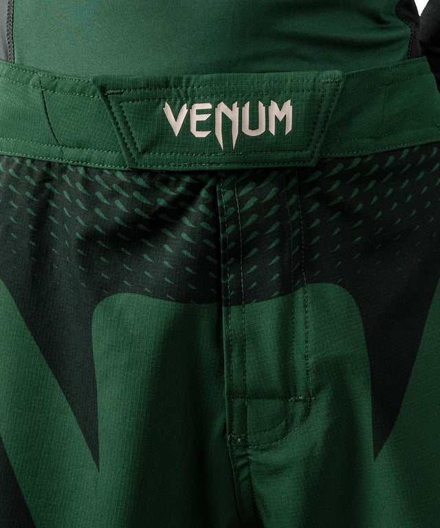 MMA trenky Venum Attack Dětské – Zelené/Bílá