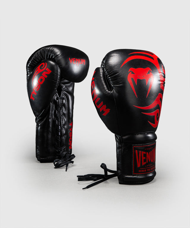 Mănuși de box Venum x Mike Tyson Giant 2.0 Pro – Negru/Roșu