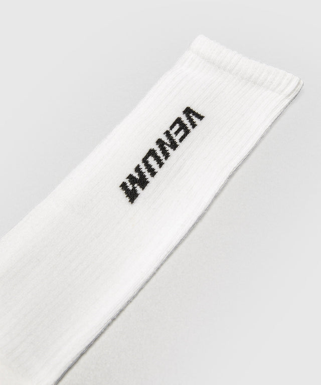 Calcetines Venum Essential Altos – Blanco