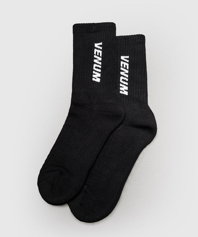 Venum Essential Socken – Schwarz – 3er-Set