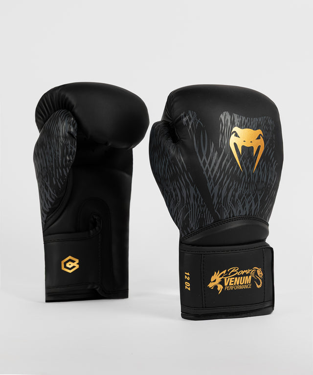 Gants de boxe Venum x Chimaev – Noir/Or