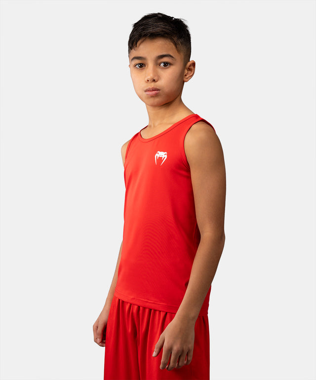 Venum Contender Youth Tílko Červené – boční pohled